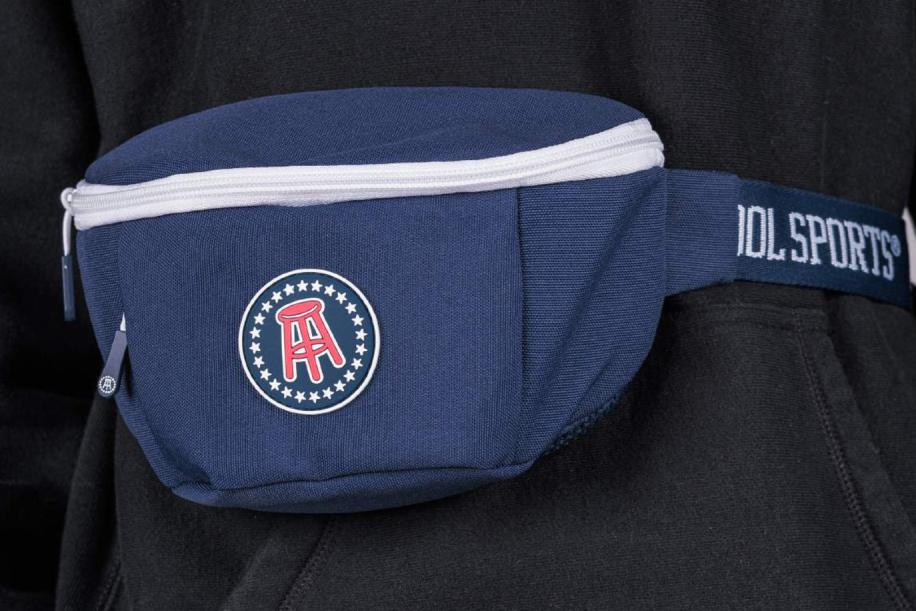 blue barstool sports fanny pack