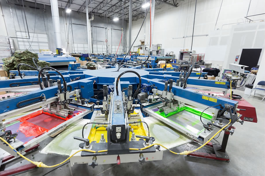 screen printing floor