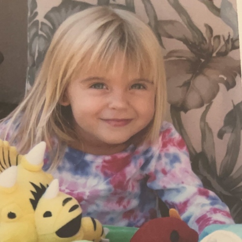 Alli Campanile as a kid