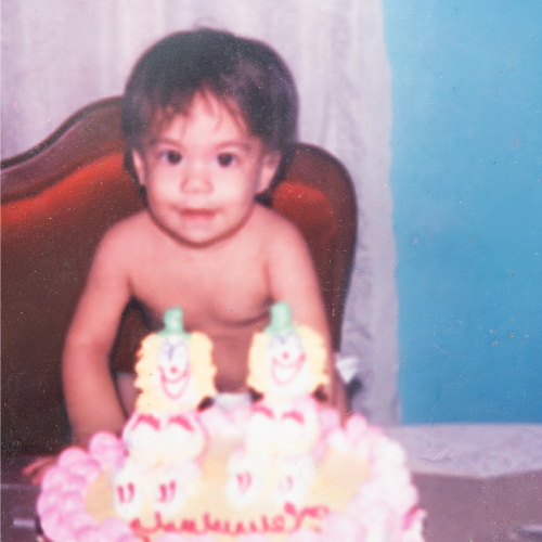 Isael Campuzano as a kid