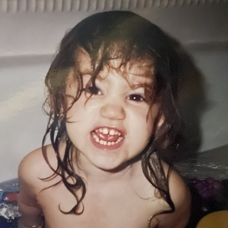 Kelsie Moulder as a kid